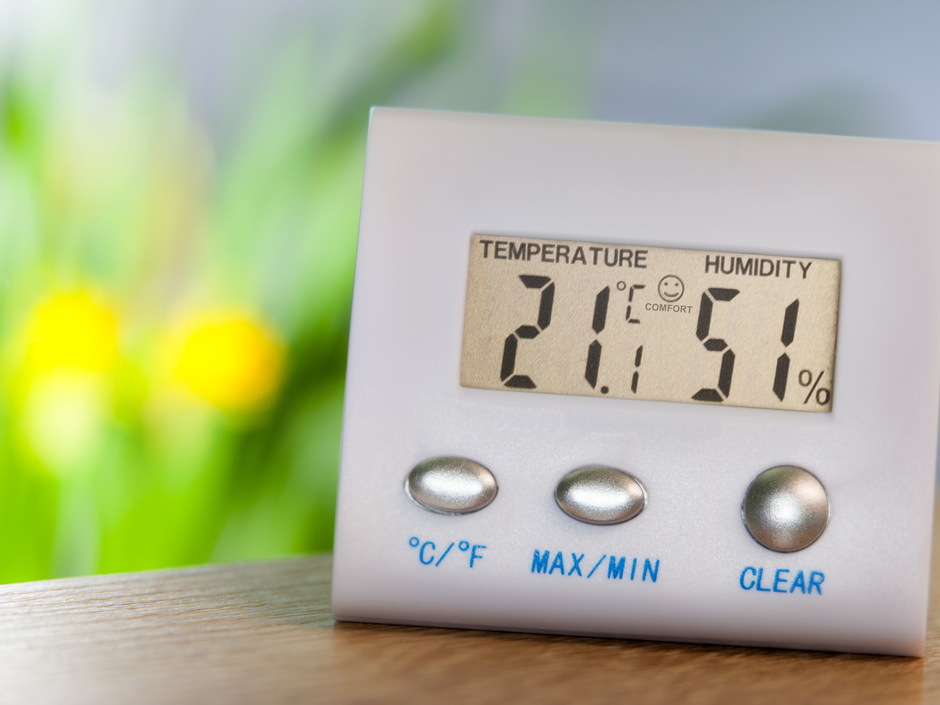 Ein Viertel der Wohnungen sind zu feucht oder zu trocken Ein Viertel der Wohnungen sind zu feucht oder zu trocken