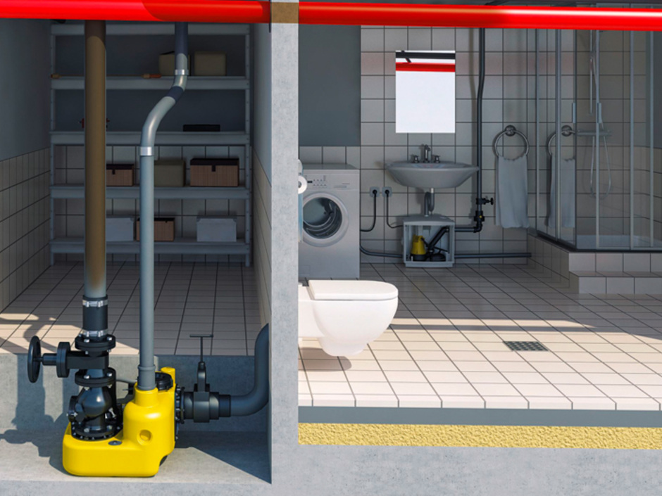 Wie Hebeanlagen Abwasser normgerecht und rückstausicher entsorgen Wie Hebeanlagen Abwasser normgerecht und rückstausicher entsorgen