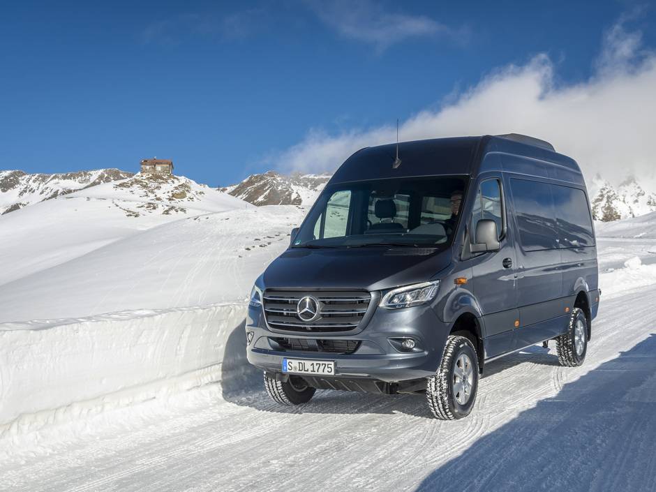 Mercedes-Benz: Allrad-Antrieb Für Den Neuen Sprinter | Haustec