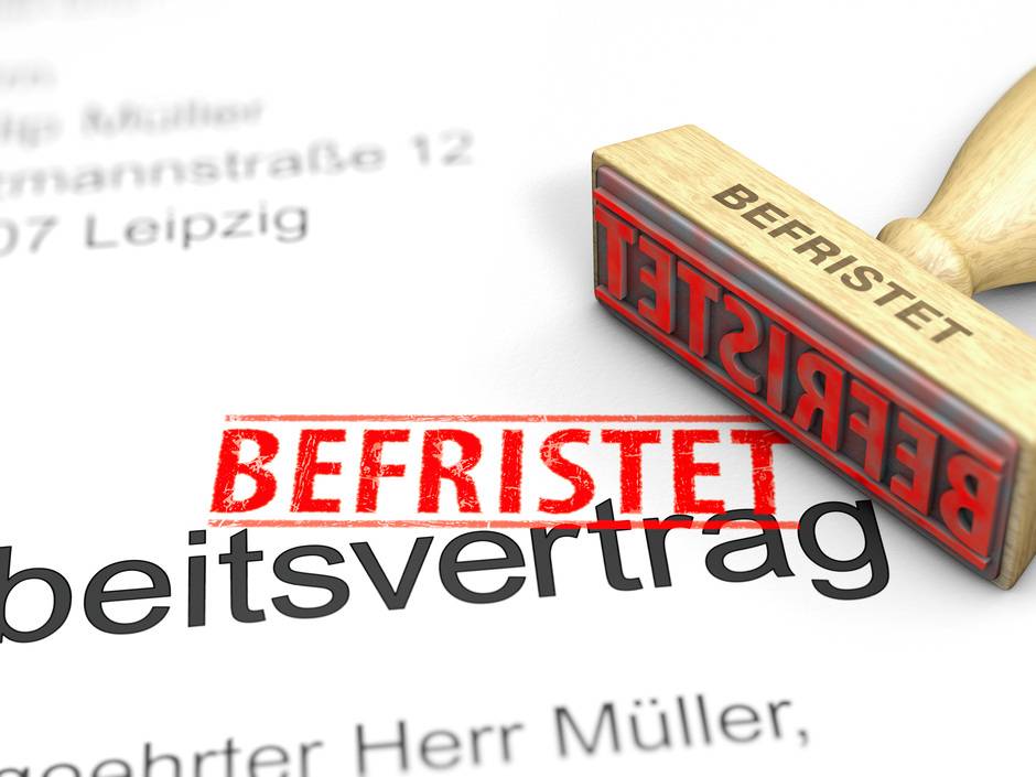 Vier von zehn Neueinstellungen sind befristet Vier von zehn Neueinstellungen sind befristet