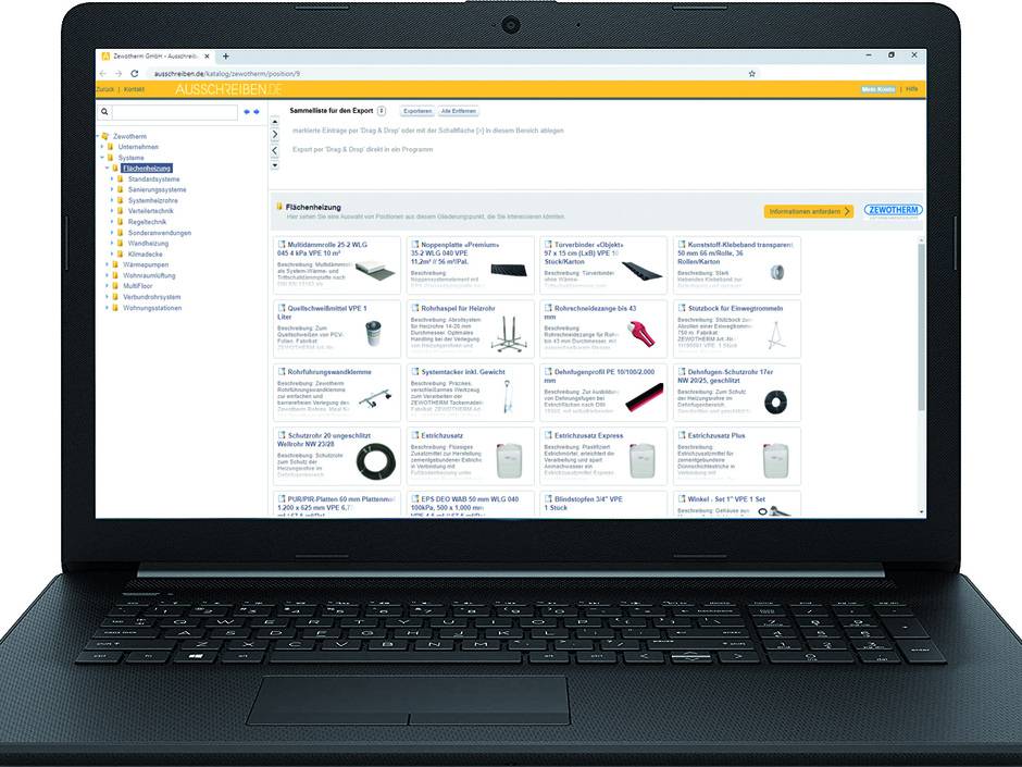 Zewotherm Stellt Produktdaten Online Bereit | Haustec