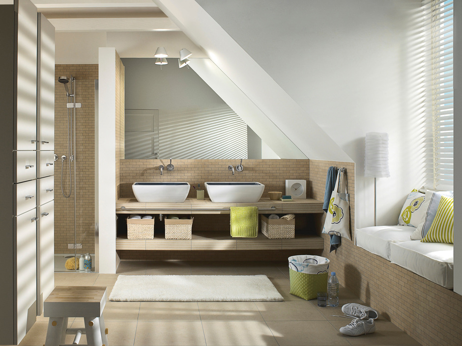 Der Dachschräge ein Schnippchen schlagen Der Dachschräge ein Schnippchen schlagen