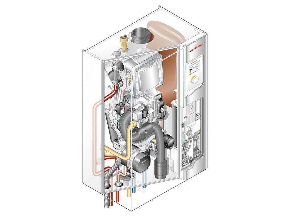 Gas-Brennwertgerät Thermo Condens WTC-GW B Von Weishaupt | Haustec