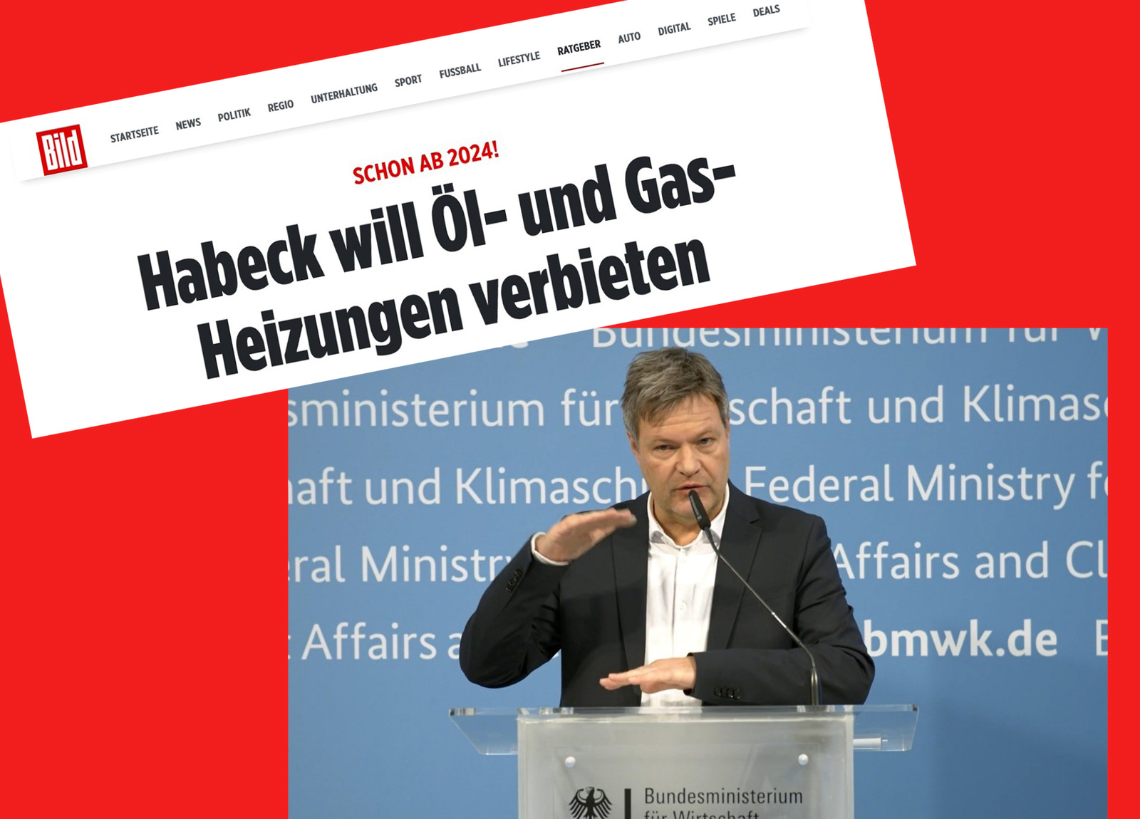 Habecks Öl-Gasheizungs-Verbot: BILD.de Löst Mediale Lawine Und ...