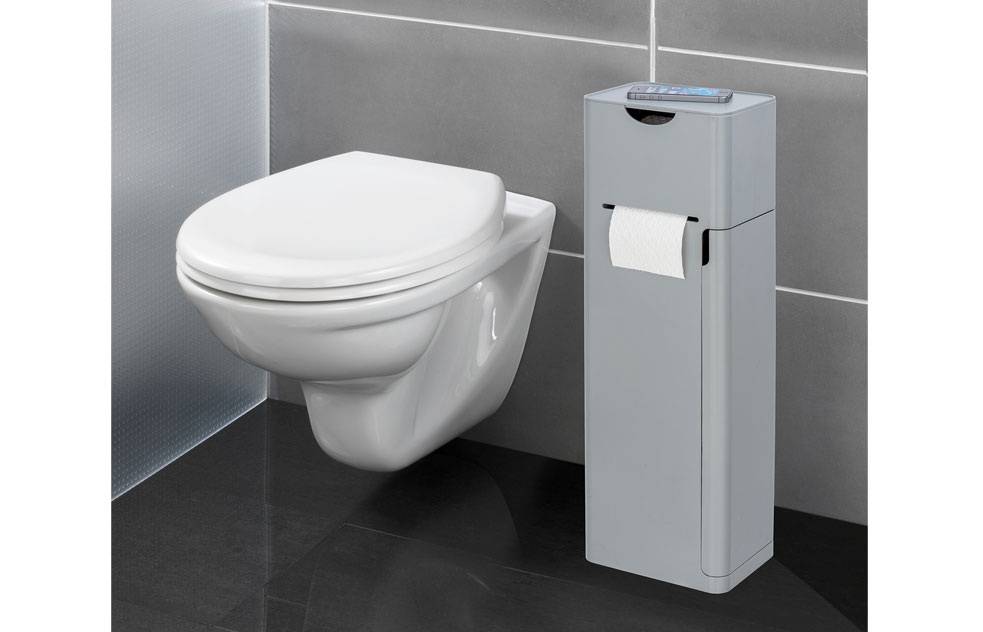 Wenko: Stand-WC-Garnitur Haustec Imon 