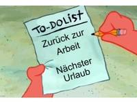 Arbeitsalltag: Vom Urlaub direkt ins Büro