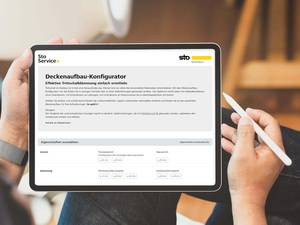 Online-Konfigurator für Schalldämmung von Decken