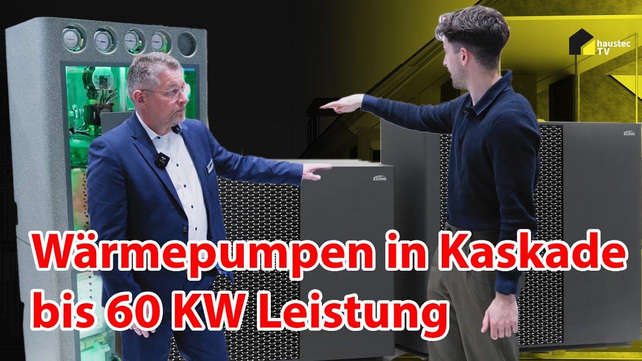 Ifh Intherm Nürnberg | Kermi Wärmepumpen in Kaskade bis 60KW und Pufferspeicher bis 1300L