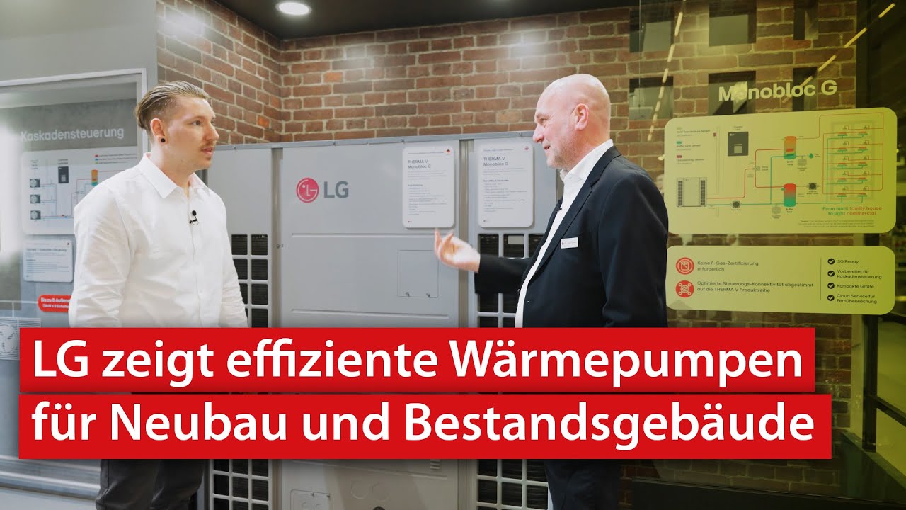 Wärmepumpenlösungen für Bestandsgebäude und Mehrfamilienhäuser | ISH 2025 Wärmepumpenlösungen für Bestandsgebäude und Mehrfamilienhäuser | ISH 2025