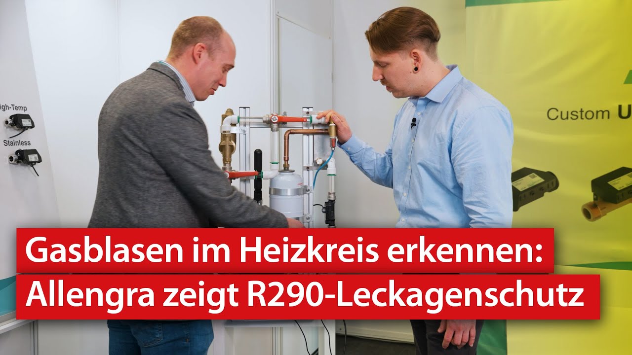 R290‑Leckageerkennung mit Ultraschallsensoren | ISH 2025 R290‑Leckageerkennung mit Ultraschallsensoren | ISH 2025