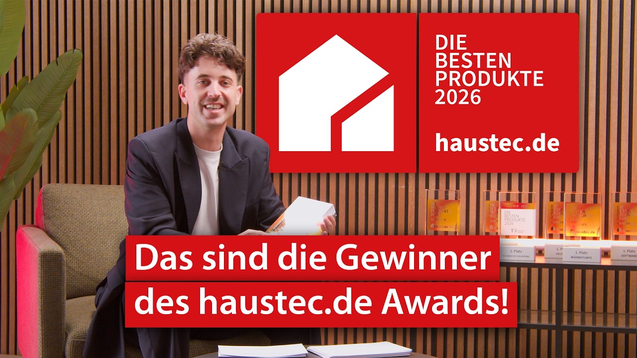 Die besten Produkte 2026 - die haustec.de Leserwahl | haustec.de Award Die besten Produkte 2026 - die haustec.de Leserwahl | haustec.de Award