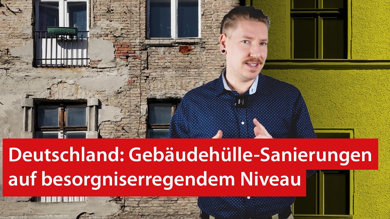 Stand der Gebäudehülle-Sanierung besorgniserregend | haustec NEWS Stand der Gebäudehülle-Sanierung besorgniserregend | haustec NEWS