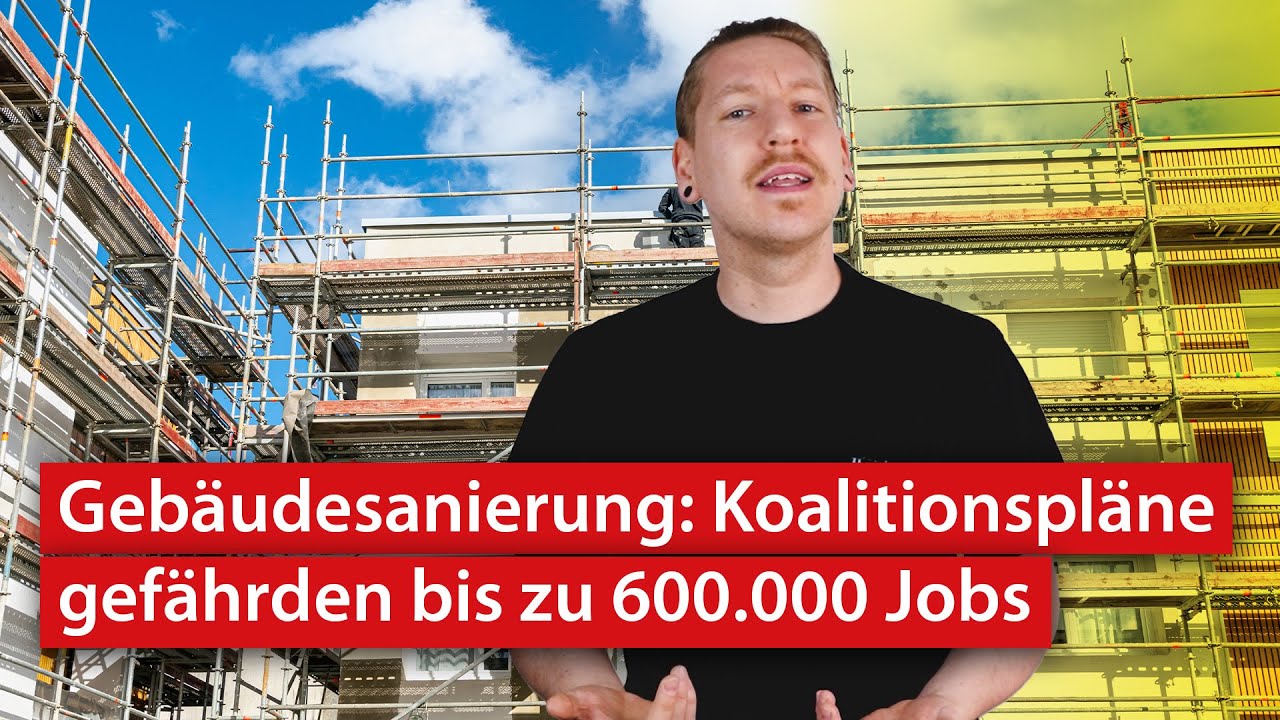 Gebäudesanierung: Koalitionspläne gefährden bis zu 600.000 Jobs | haustec NEWS Gebäudesanierung: Koalitionspläne gefährden bis zu 600.000 Jobs | haustec NEWS