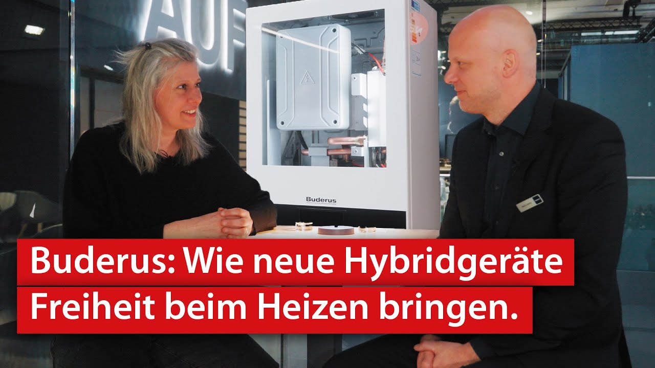 Praxisnahe Wärmewende: Buderus zeigt zukunftssichere Hybridheizungen für den Bestand | ISH 2025 Praxisnahe Wärmewende: Buderus zeigt zukunftssichere Hybridheizungen für den Bestand | ISH 2025